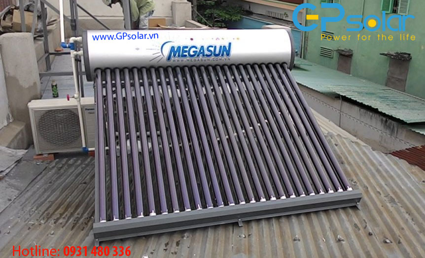- Máy nước nóng năng lượng mặt trời Megasun