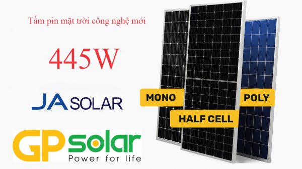 pin mặt trời ja solar 445w