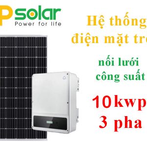 Giá lắp hệ thống điện mặt trời 10kW
